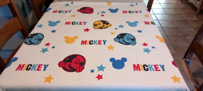 Housse de couette mickey 1 pers taie d'oreiller 60x60 - photo numéro 6