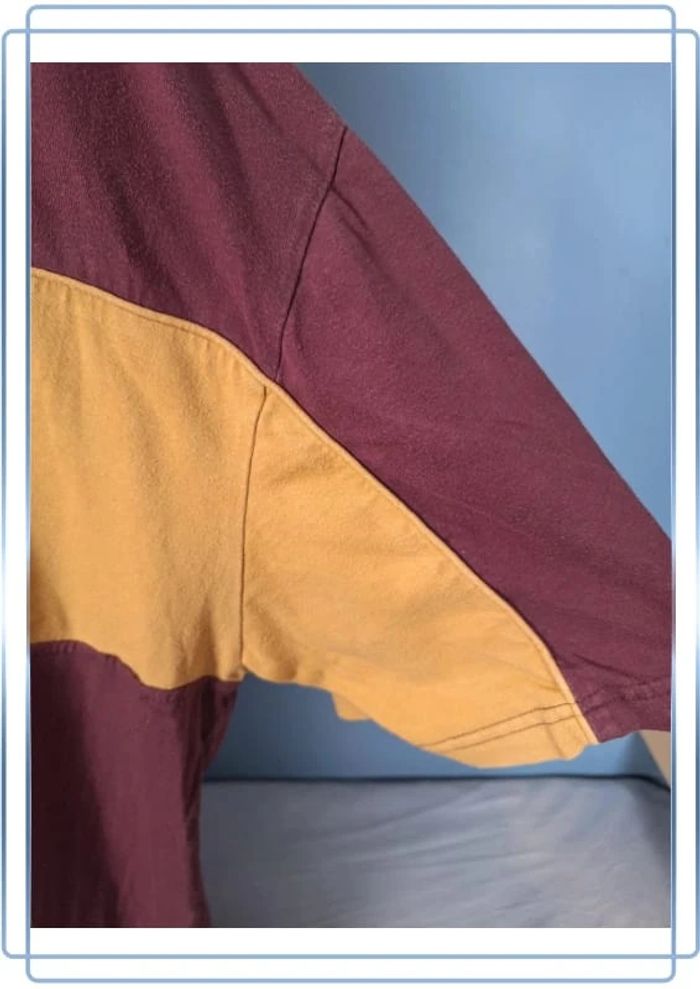 Polo reebok NFL vintage Redskins 70 anniversaire | 2XL oversize US football full broderie (537) - photo numéro 9