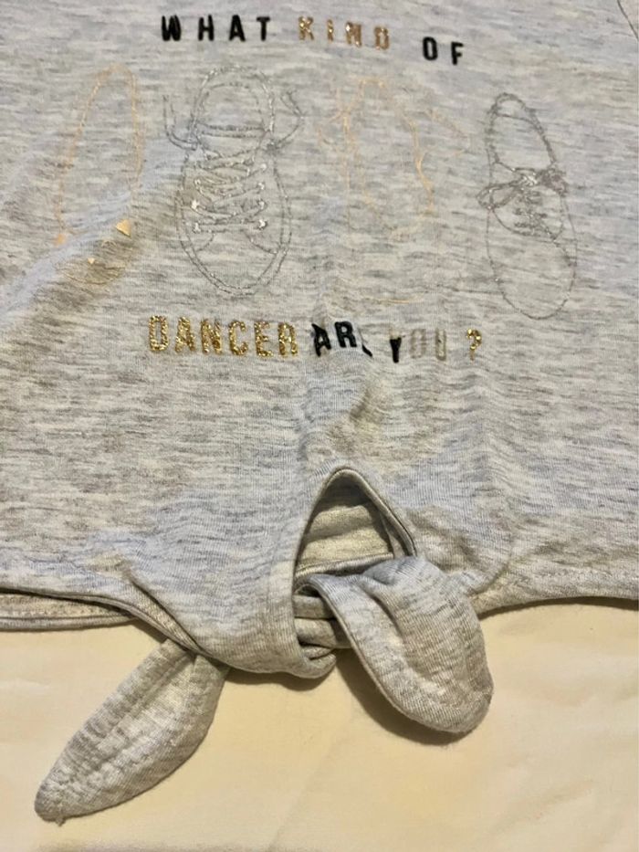 T-Shirt Manche Longue à Capuche Gris Kiabi - photo numéro 2