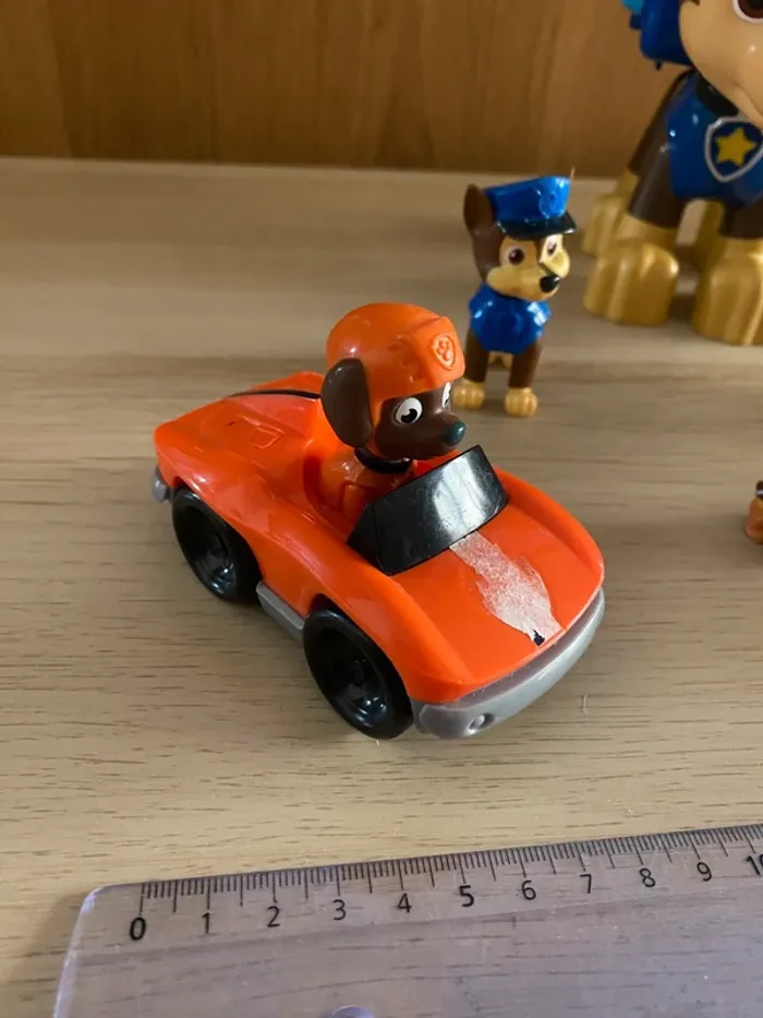 Figurines pat patrouille paw patrol chase Ruben zuma chien véhicule voiture - photo numéro 2