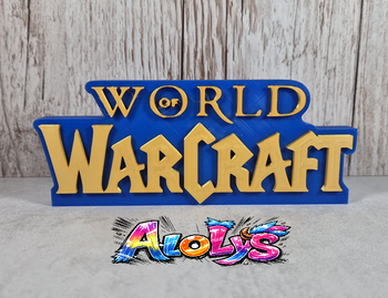  Logo 3D World of Warcraft