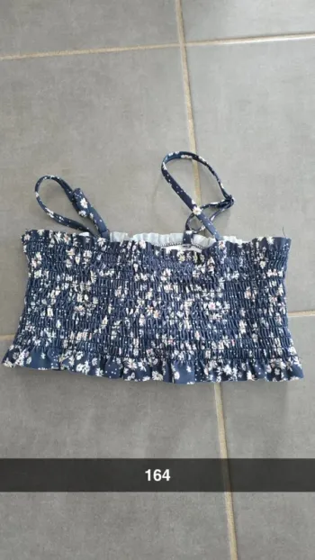 Haut maillot de bain fillette