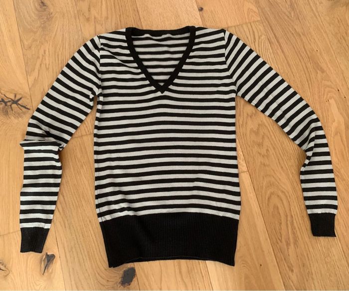 Pull rayé taille 34/36 - photo numéro 3