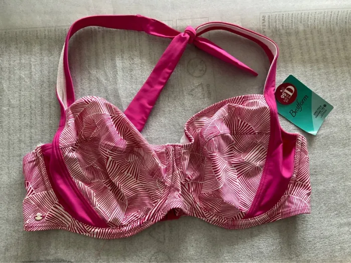 Haut maillot Fuschia Bestform neuf