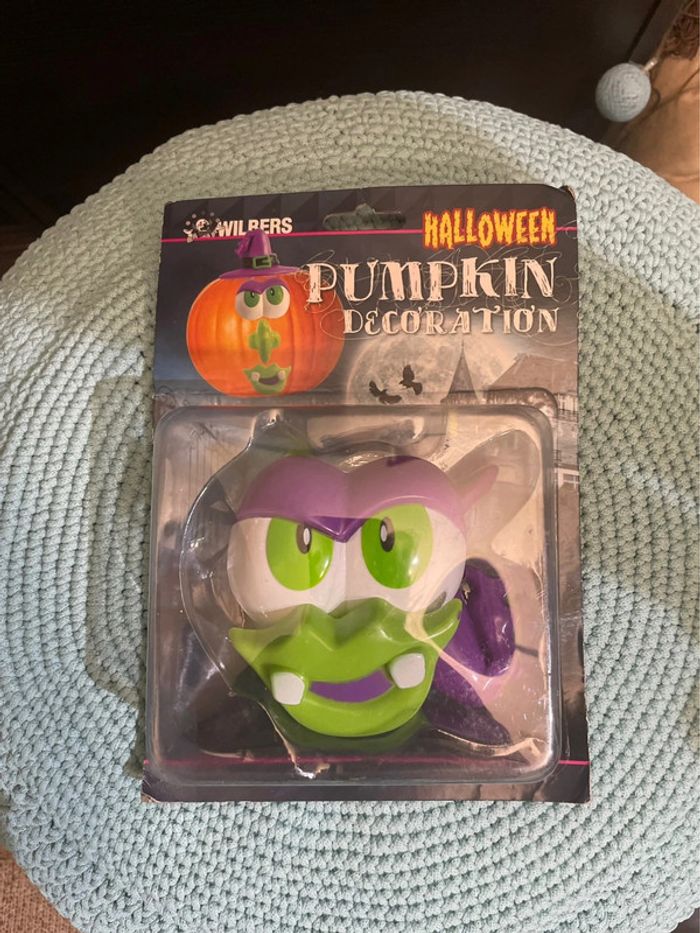 Lot de 3 décorations pour citrouille 🎃 pour Halloween 👻 - photo numéro 4