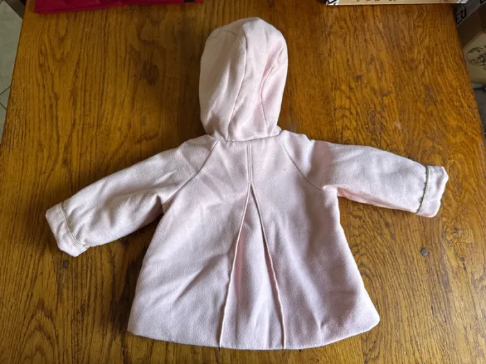 Blouson rose fin mi-saison 6 mois - photo numéro 3