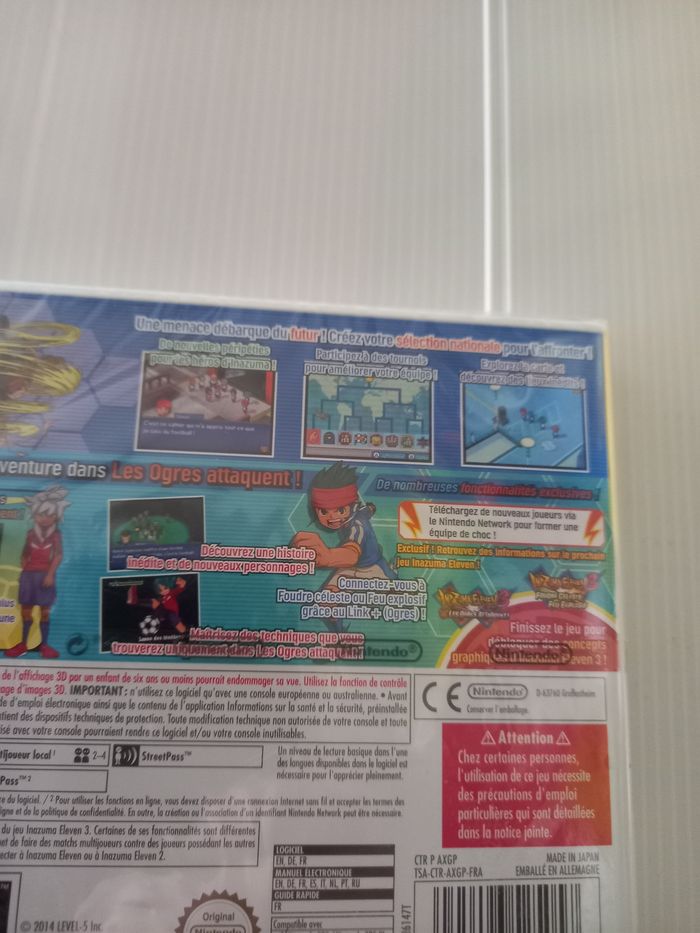 3ds inazuma eleven 3 - photo numéro 8