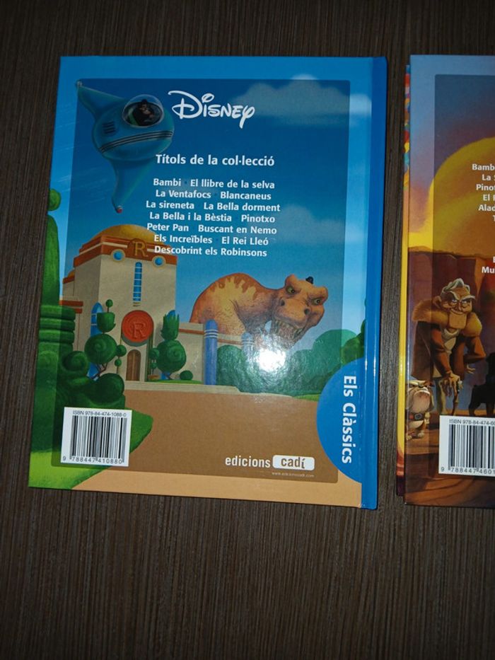 Lot de deux livres disney version espagnol - photo numéro 5