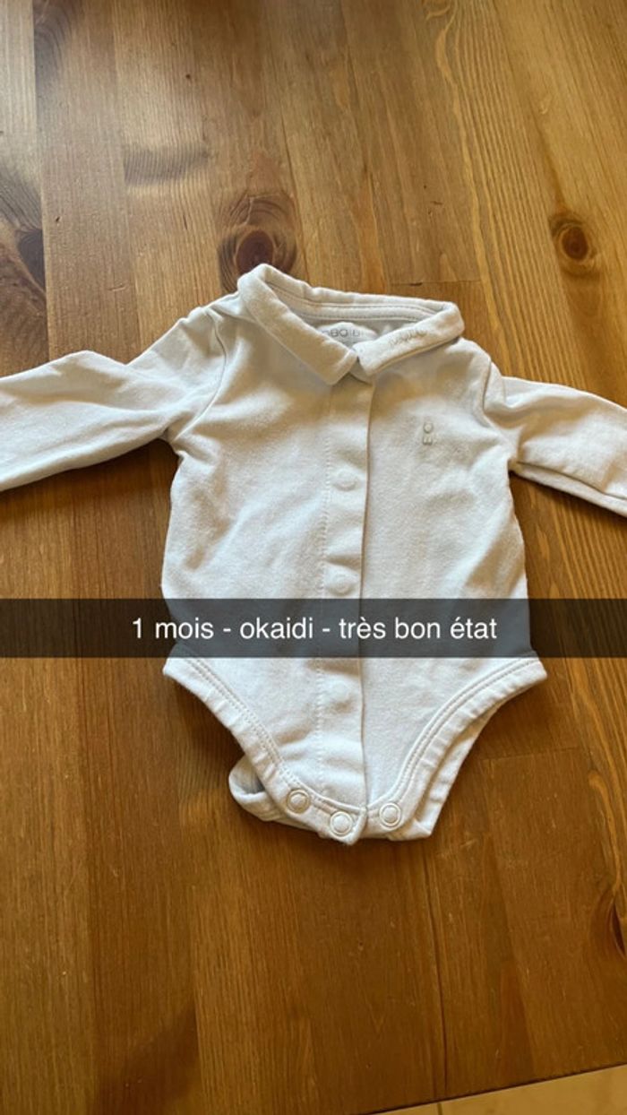 Body 1 mois Okaidi