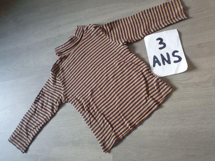 Maillot t-shirt sous pull 3ans garçon