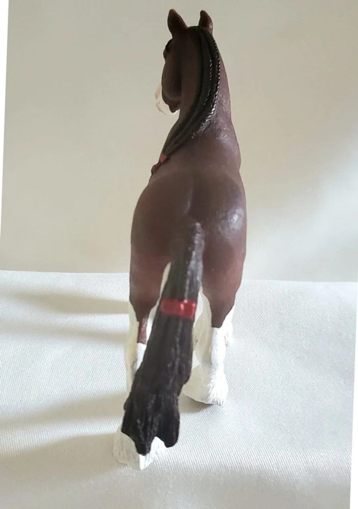 Figurine Schleich - Jument Clydesdale 13809 - photo numéro 7