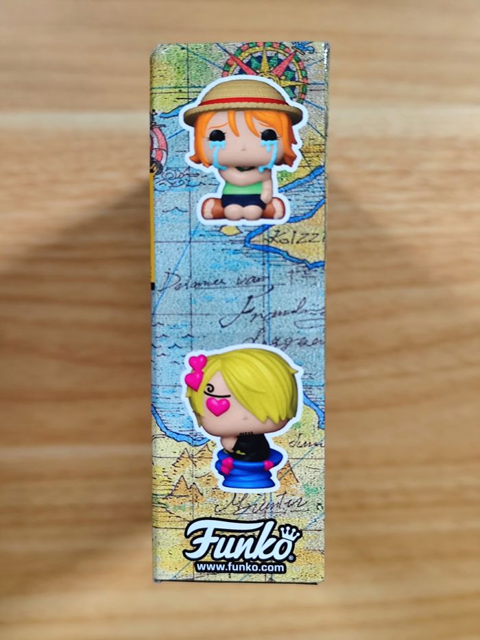 Bitty Pop! One Piece - Pack de 4 Figurines (Monkey D. Luffy, Roronoa Zoro, Axe-Hand Morgan, Buggy The Clown) - photo numéro 6