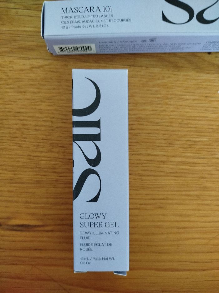 Saie mascara 101 + glowy super gel - photo numéro 2