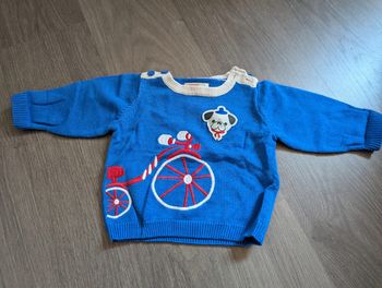 Beau pull Dpam 3 mois garçon
