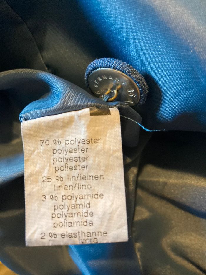 Veste bleue - photo numéro 3