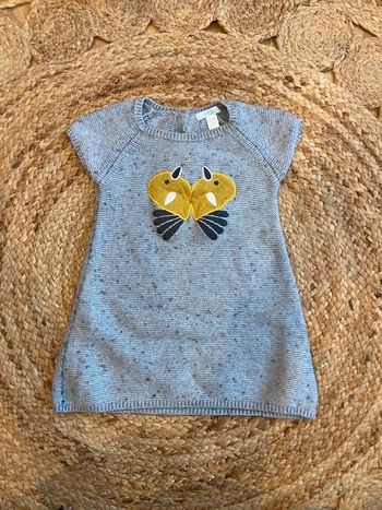 Robe pull fille 18 mois Obaibi