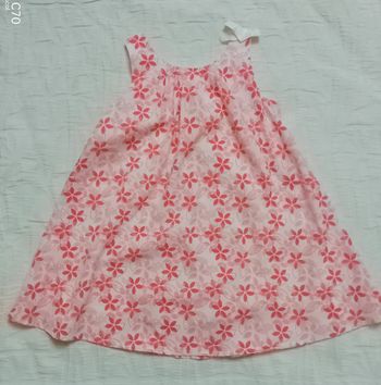 Pat et Ripaton robe fleurs 18 mois