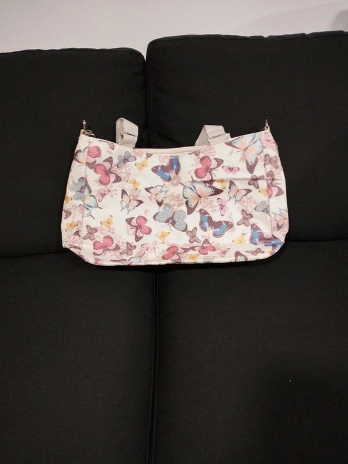 Sac a main/bandoulière motif papillon - photo numéro 2