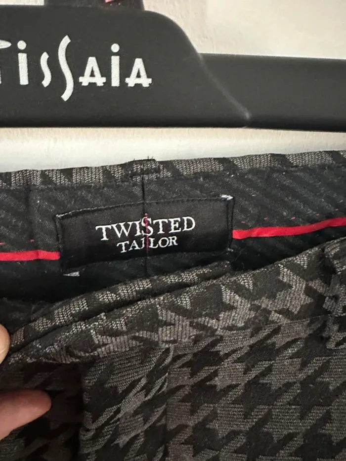 Pantalon Chino court twisted tailor taille 40 - photo numéro 3
