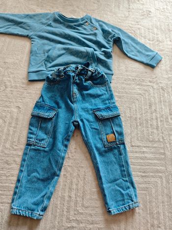 Ensemble jeans et pull