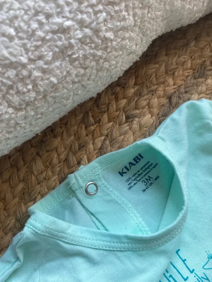 Lot 4 pyjamas coton 3 mois - photo numéro 4