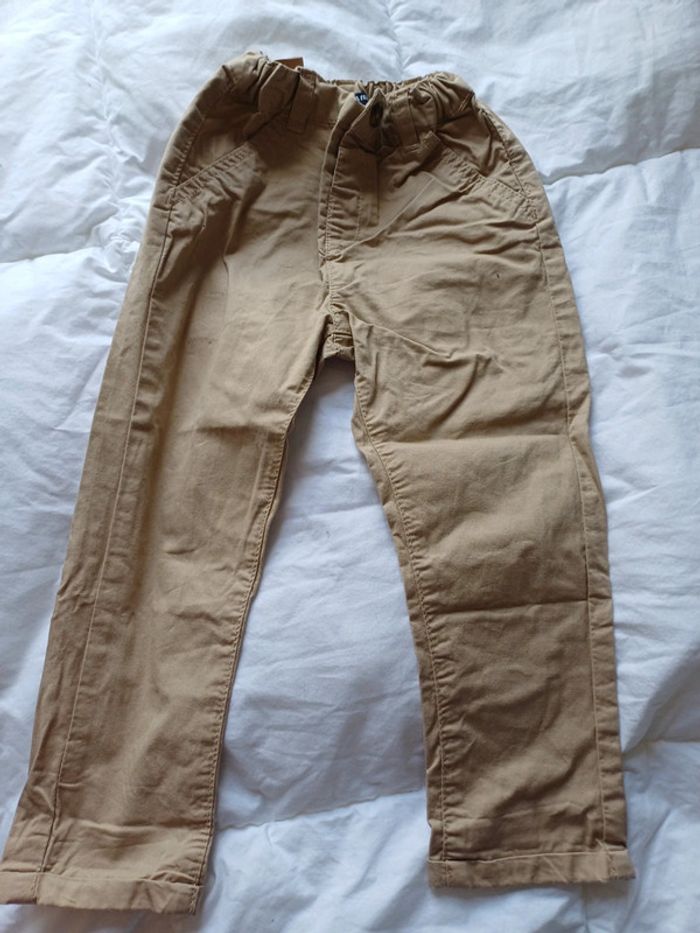 Pantalon léger 3 ans marron Kiabi