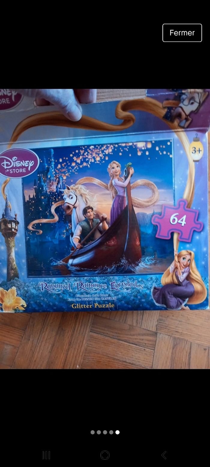 Puzzle 64 grosses pièces raiponce - photo numéro 5