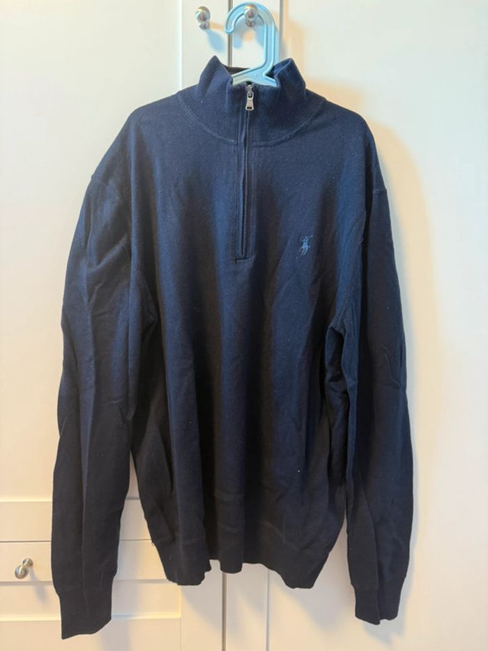 Pull col montant zippé Ralph Lauren M