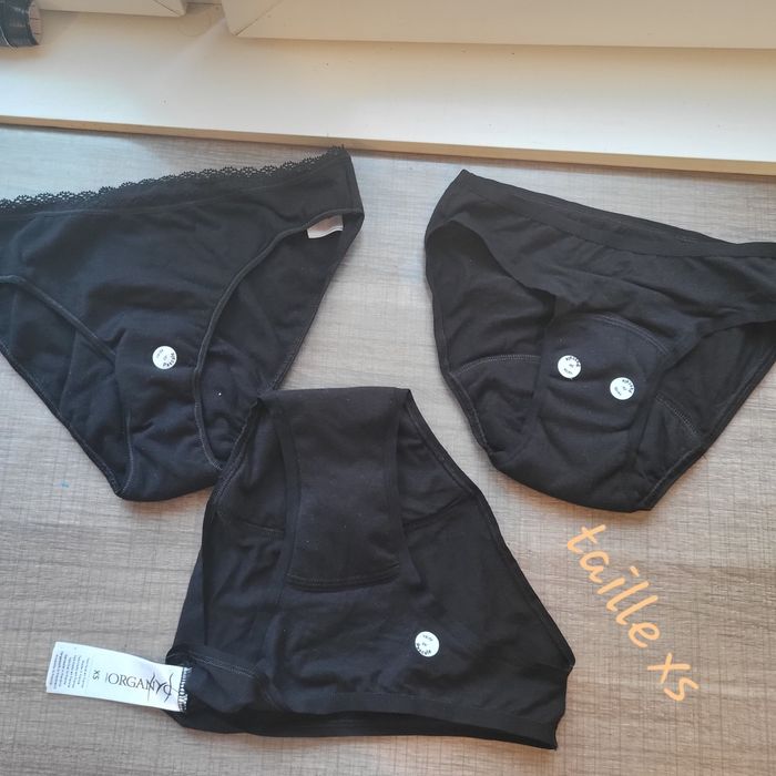 Lot de 3 culottes menstruelles - photo numéro 2
