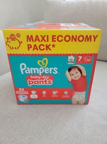 Pants pampers taille 7