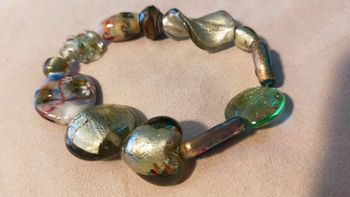 Bracelet en perles de verre artisanal – Collection Terres d’Ailleurs - PMN