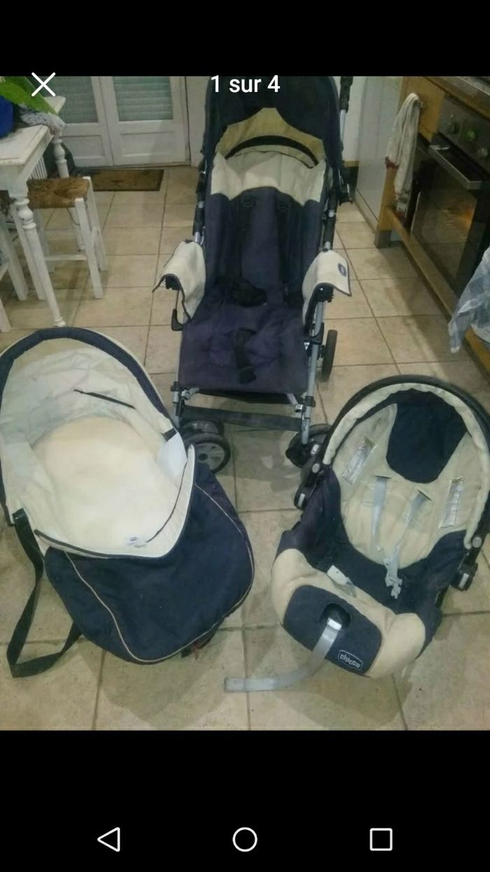 Poussette 3en1 Chicco