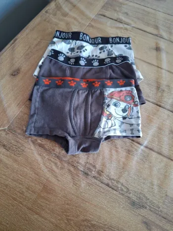 Lot boxer 2 3 ans