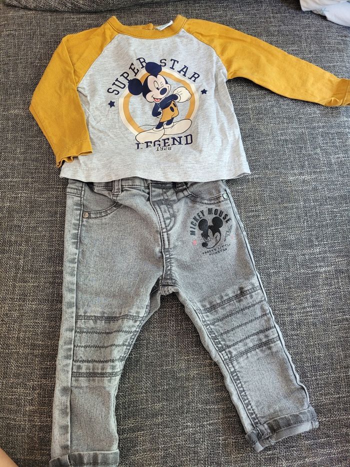Ensemble mickey 9mois
