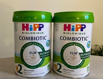 HiPP  Lait 2e âge - lot de 2 boîtes