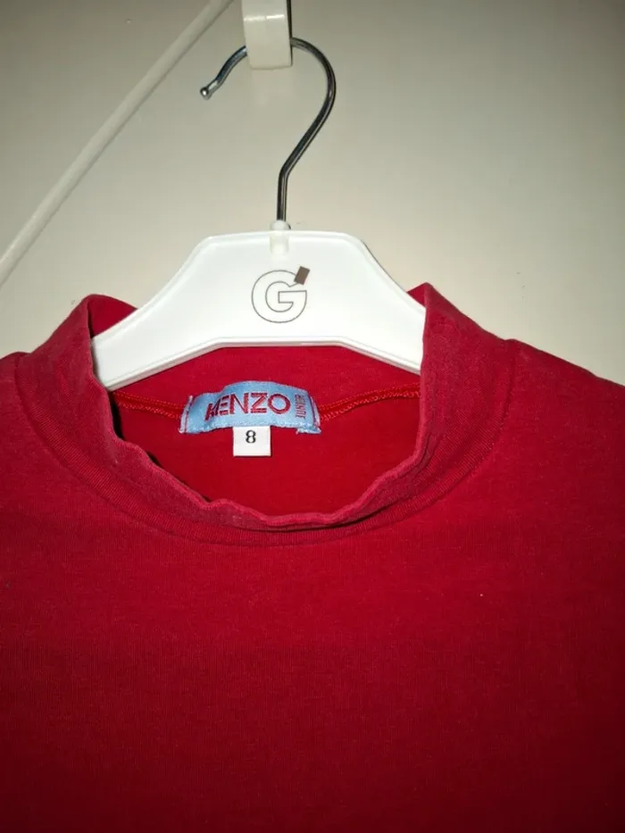 Robe rouge Kenzo junior 8 ans - photo numéro 5