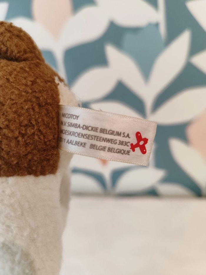 Peluche doudou chien Simba toys nicotoy - photo numéro 4