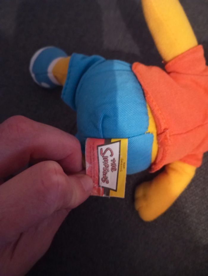 Peluche Simpson vintage - photo numéro 2