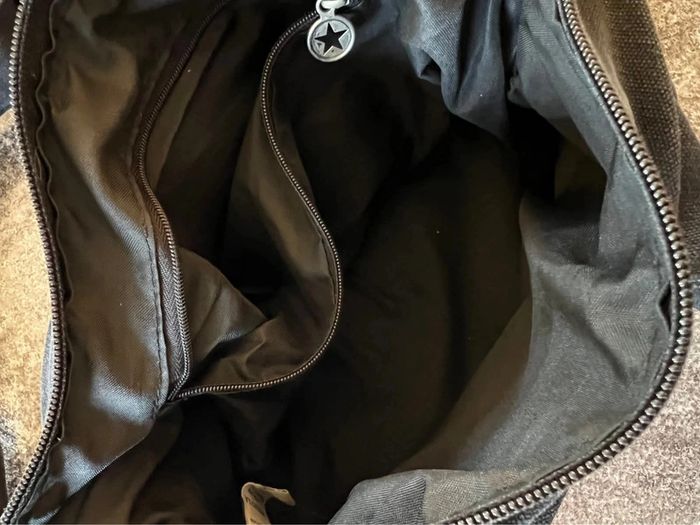 Sac à main noir femme Converse Women dark handbag Borsa mano donna Schwarze Damenhandtasche - photo numéro 5
