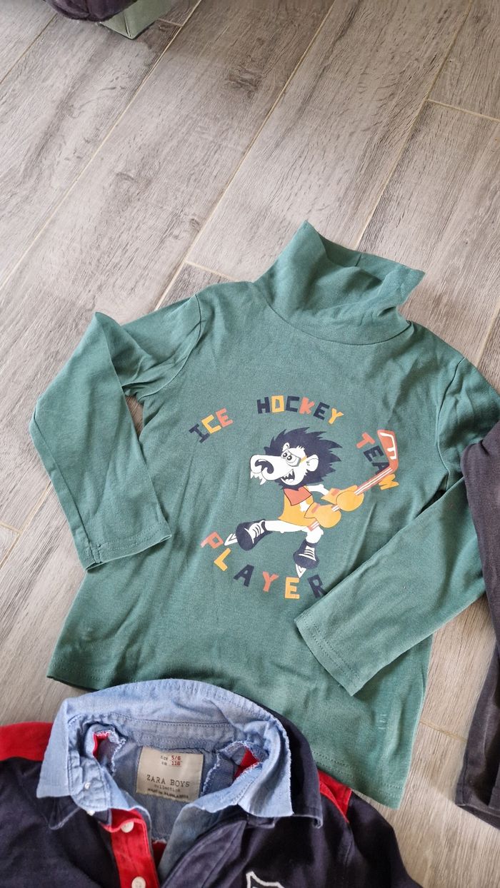 Lot de 2 polos léger et 2 sous pulls, 6 ans - photo numéro 4