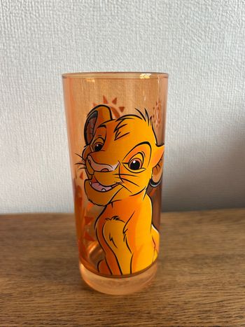 Verre portrait roi lion Disney