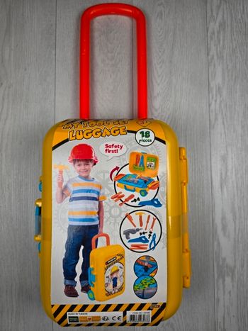 🌟 Valisette Outils pour Enfant - My Tool Set Luggage Candy & Ken 🌟