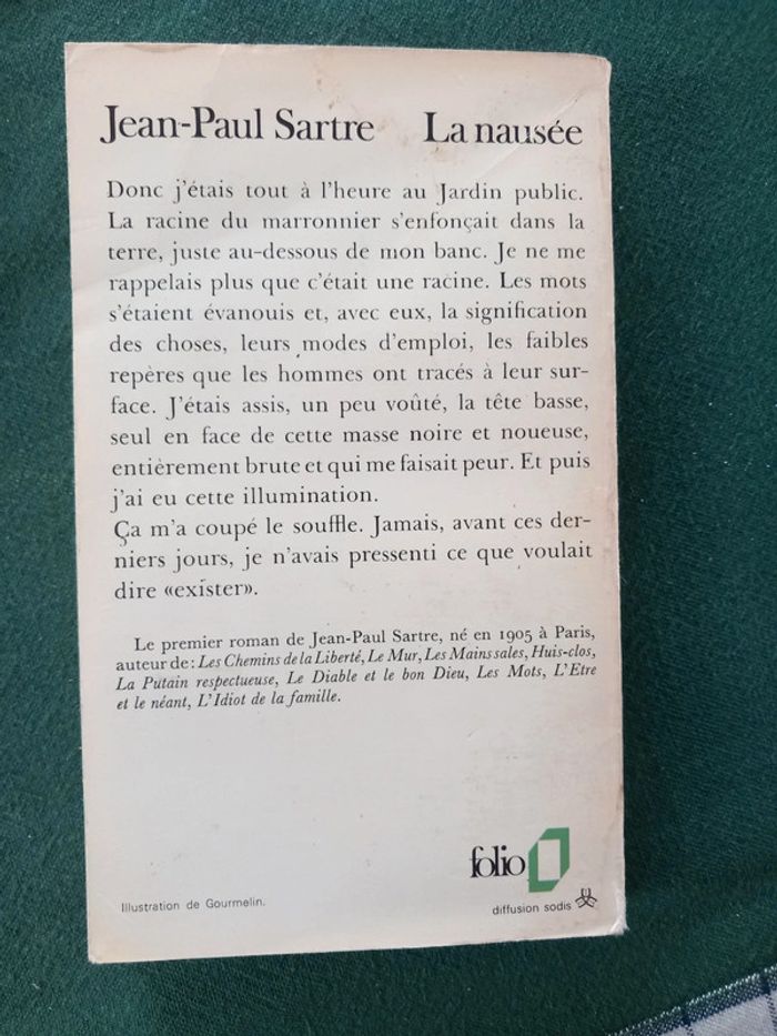 Sartre La nausée - photo numéro 2