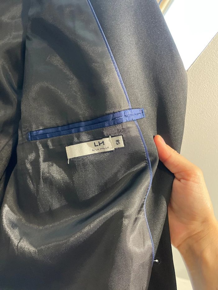 Veste de costume noire - LaHalle - 58 - photo numéro 6