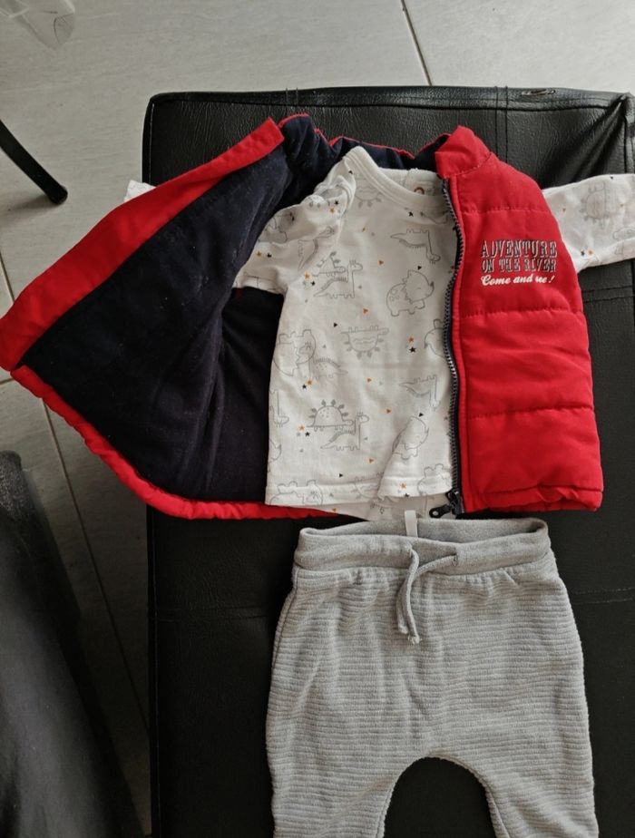 Ensemble vêtements garçon 3 mois - photo numéro 3