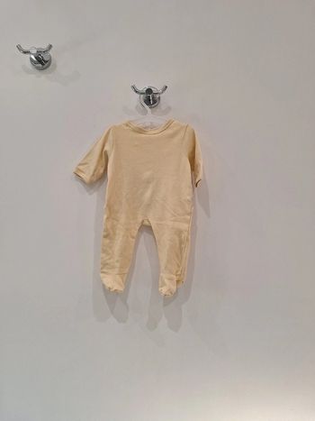 Pyjama 1 pièce bébé garçon jaune 1 mois verbaudet