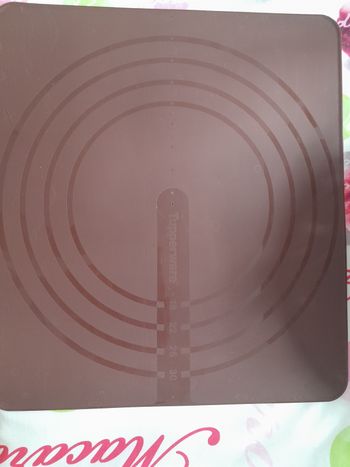 Tapis pâtisserie tupperware