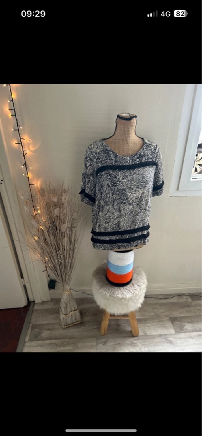 Blouse manches courte nümph