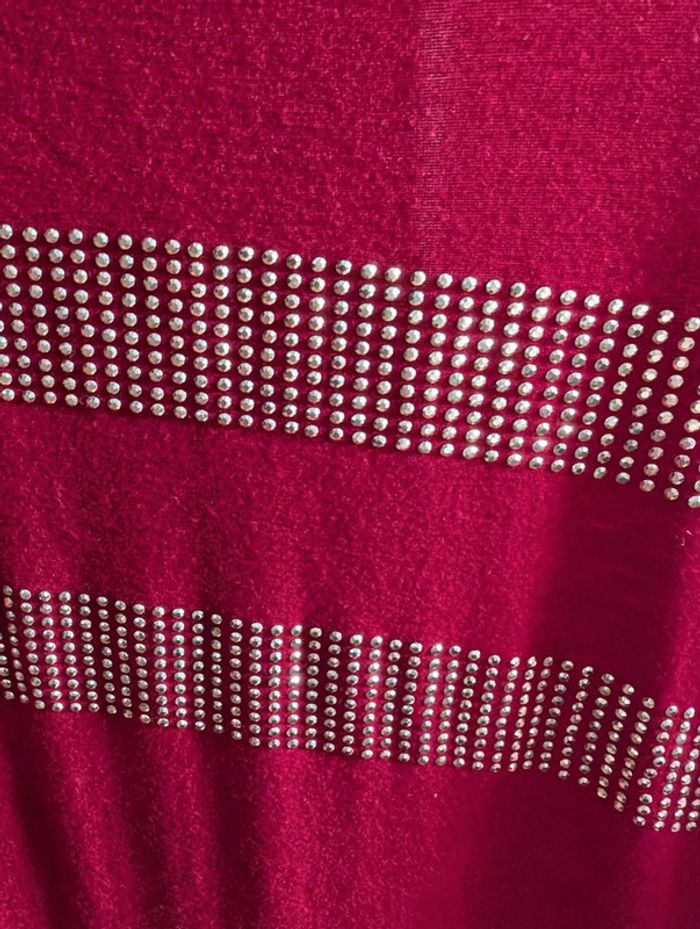 T-shirt avec strass - photo numéro 3