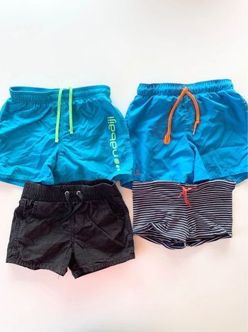 Lot de 4 shorts maillot de bain 4 ans